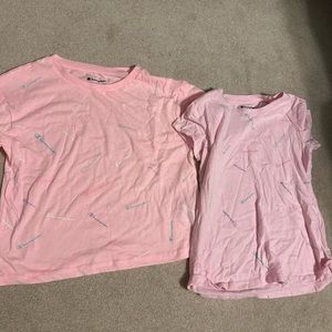 Champion matching shirts size M and L
